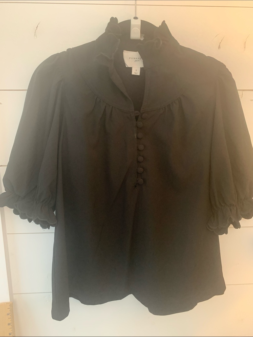 Tuckernuck Pomander Place size small black top. 22” long. Worn once - Picture 1 of 5